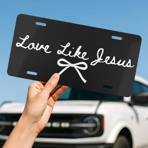 Christian License Plate, Coquette Car Accessory