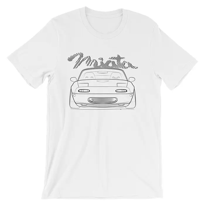 Mazda MX5 Miata NA Sports Car Graphic Tee JDM Car Enthusiast T-Shirt Sweatshirt Hoodie - Gift for Car Lovers Tee