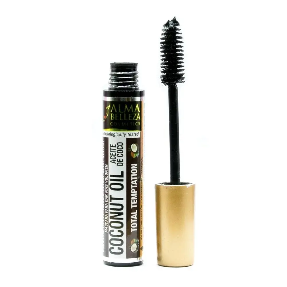Alma Belleza Mascara Coconut oil, intense darkness, Maximum Repair, Xtra Argan, Bergamot, 8 in 1 extend, * in 1
