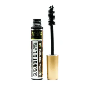 Alma Belleza Mascara Coconut oil, intense darkness, Maximum Repair, Xtra Argan, Bergamot, 8 in 1 extend, * in 1