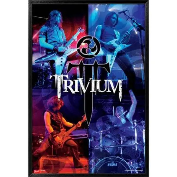 212 MAIN Trivium Artistic 1-Piece Large Format Wall Print - 24"x36" Unframed Poster, Home Decor Accent Supplies for Indoor Use, Decoration