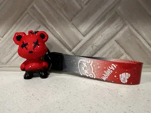 RED-Cosmic Drip X-Bear Keychain