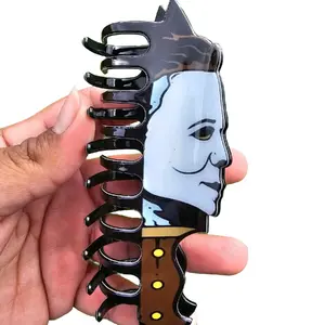 Horror Killers Hair Clips | Halloween Spooky Hair Clips large claw clip