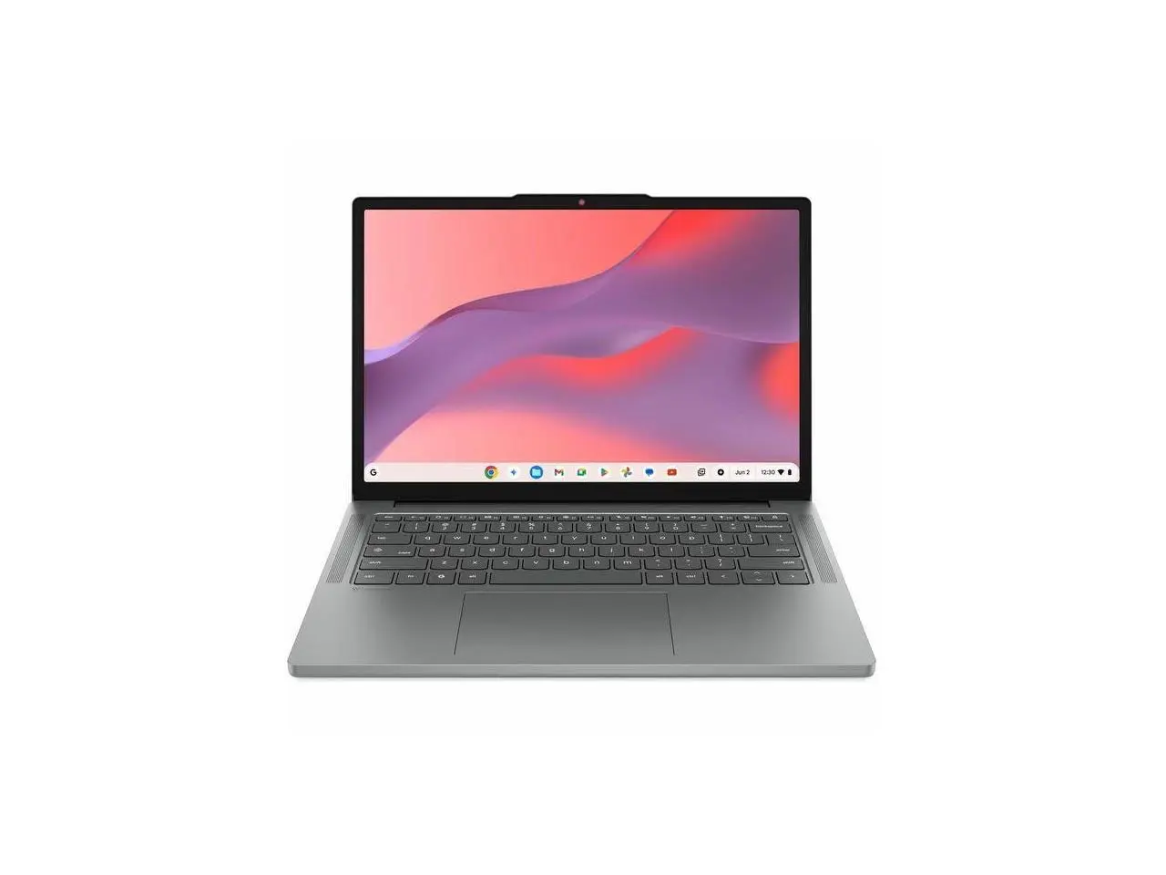 Lenovo Chromebook 14M8911 83SY0008US 14" Touchscreen Chromebook - WUXGA - Octa-core (ARM Cortex A78 + Cortex A55) - 8 GB - 64 GB Flash Memory - English Keyboard - Luna Gray - MediaTek Kompanio 54