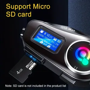 Top choice for upgrading your cycling gear! MOKATA Q58 Max multifunction helmet headphones | Combines intercom, music, and radio | Ultra long battery life + HD calls, enjoy worry free motorcycling as soon as you buy!