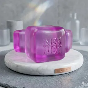 Nice Cube Stress Relief Squeeze Toy - Soft, Assorted Colors - Fun for All Ages