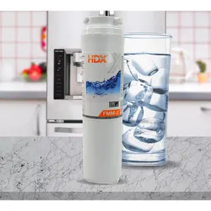 FMM-2 Premium Refrigerator Water Filter Replacement Fits Whirlpool Filter 4 (2-Pack)