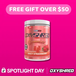 SPOTLIGHT x OxyShred Energy Gummies | On-The-Go Gummies | Energy & Focus Support | Daily Performance Routine | Easy Chew Format