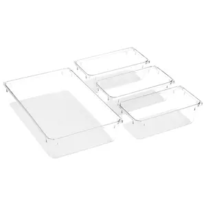 Sorbus 4-Piece Drawer Organizer Set for Makeup