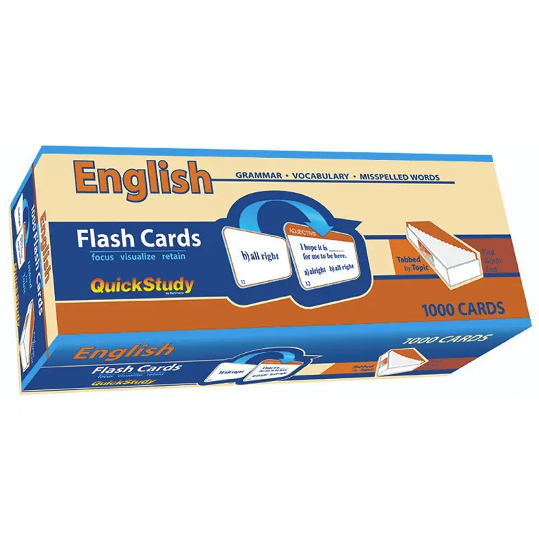 QuickStudy English Flash Cards