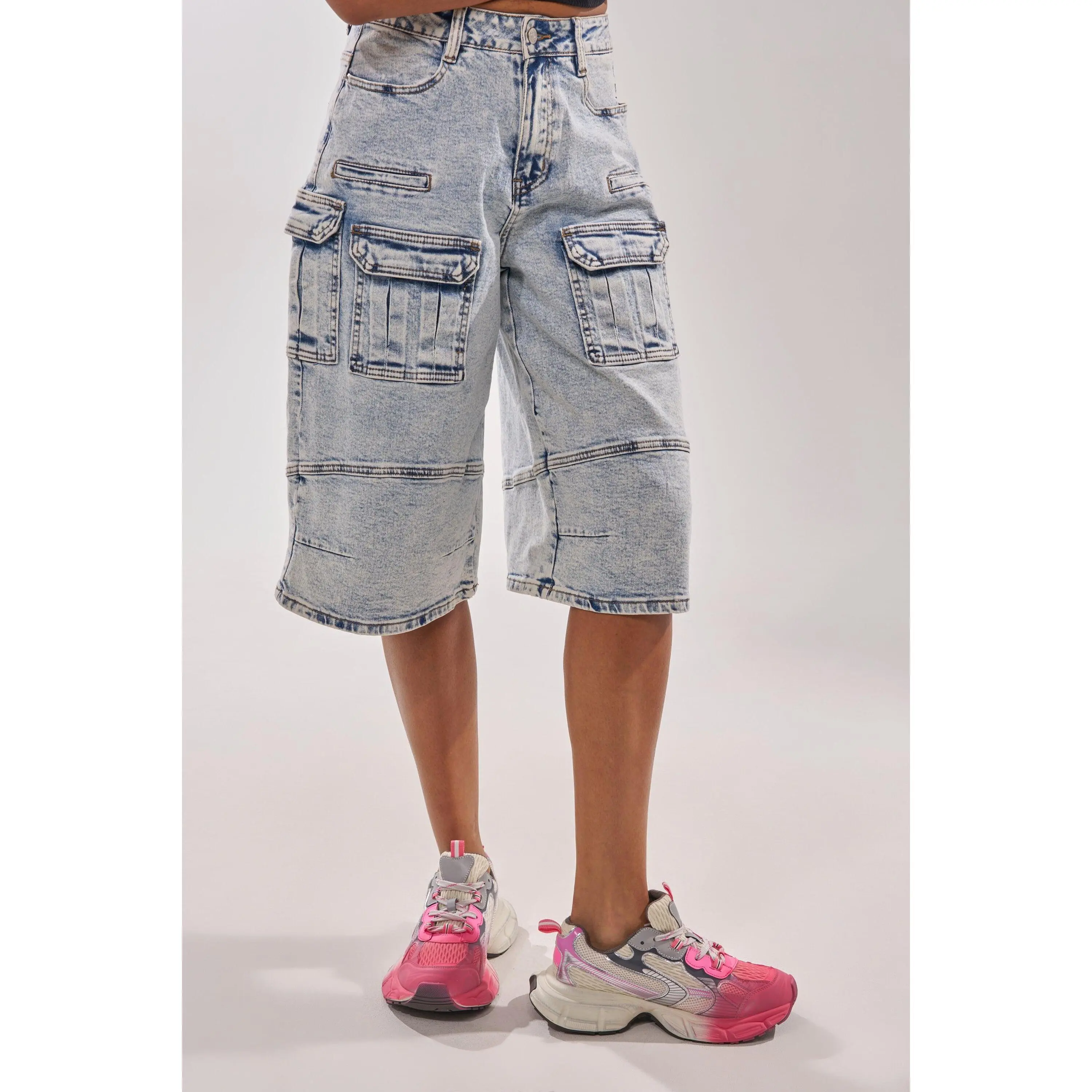 AZALEA WANG PSI PINK LACE SNEAKER