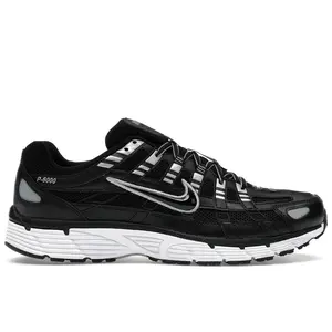 Nike Men's P-6000 Black White Metallic Silver, from StockX