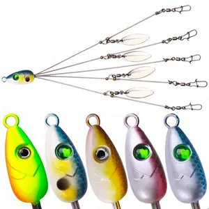 Dice Bait Kit Early Spring Alabama Rig 5 Arms Umbrella Swimbaits Bass Trout Pike Fishing Lures Fishing Equipment