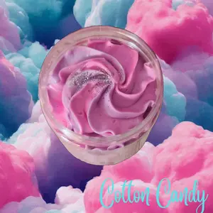 Cotton Candy Whipped Body Butter. Handmade Shea & Mango Butter Body Frosting. All Natural Non Greasy Emulsified Body Butter. Body moisturizer Skin Repair