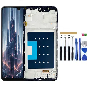 OLED/INCELL for Samsung Galaxy A16 5G Screen Replacement for Samsung A16 5G SM-A166U SM-A166B SM-A166P SM-A166E Display Touch Screen Digitizer Assembly Replacement with Tools（with Frame）