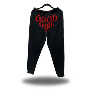 GOOD GIRL BACK BLACK JOGGER