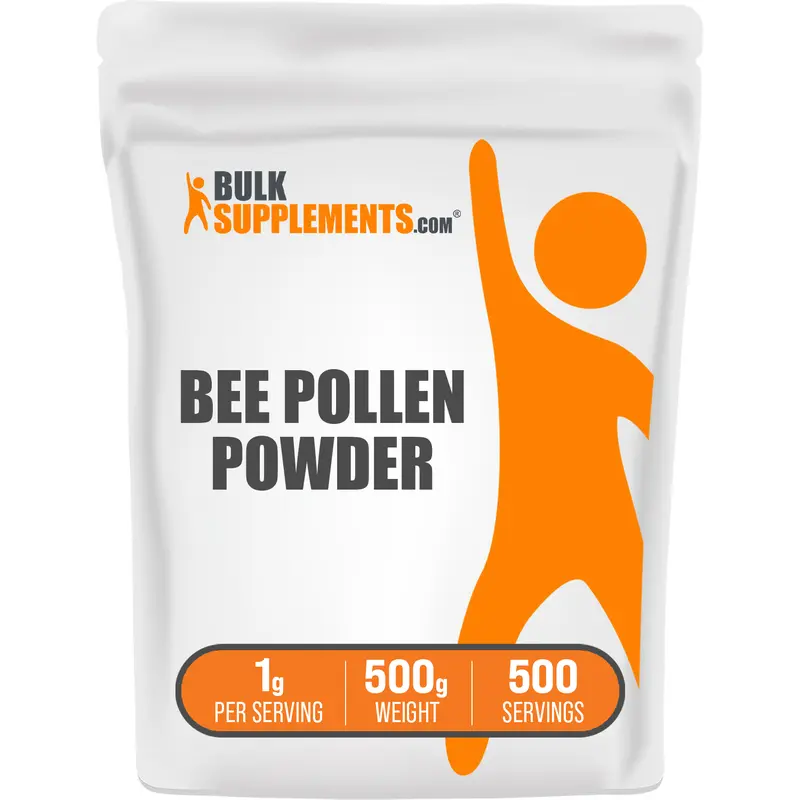 BulkSupplements - Bee Pollen Powder - Antioxidant - Immune - 100g-1kg - 1g Per Serving