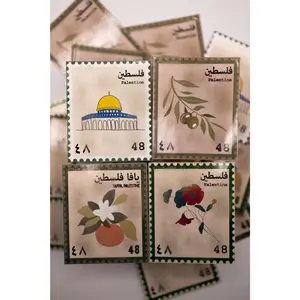Palestinian Stamp Sticker Bundle