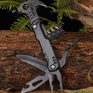 Multifunctional Folding Plier, Outdoor Survival Plier with Window Breaker & Saw Blade, Camping Fishing Emergency Tool, Outdoor Camping Tool, Stainless Steel Tool