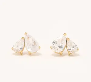 Steel by Diamonique Stud Earring