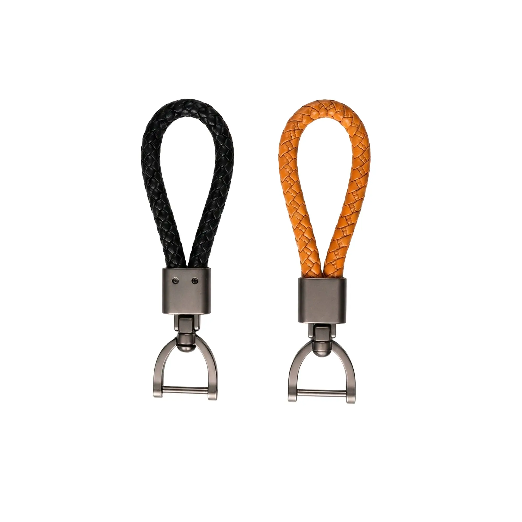 Leather Lanyard Keychain 5 Colors