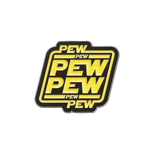 PEW PEW LAPEL - Enamel Lapel Pin Fashion Accessory Alloy Material