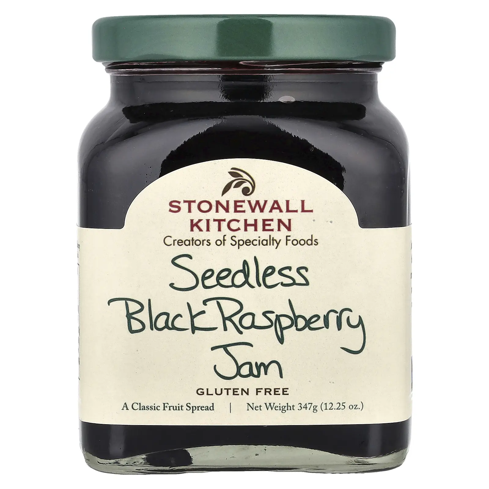 Stonewall Kitchen Seedless Black Raspberry Jam, 12.25 oz (347 g)