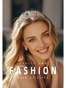 New Fairy Birthday Tiara Headband Versatile Silver Princess Style Crown Fashion Handmade Rhinestone Tiara Headpiece Elegant Crown Design