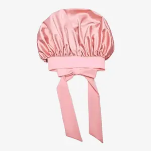 Luxury Double Layer Satin Bonnet with Tie Band Haircare Gift