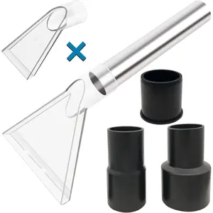 Universal Compatible with All Shop Vacs Extractor Attachment with 2-1/2" & 1-7/8" & 1-1/4" Three Adapters Vacuum  Extraction Accessory for Upholstery & Carpet Cleaning & Auto Detailing