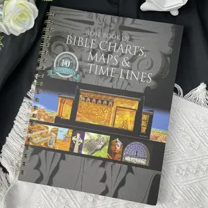 Rose Book of Bible Charts, Maps & Timelines Vol.1 - 10th Anniversary Paperback | Bible Illustrations, Lists & Reference Compendium Inspirational Christian Journal Notebook