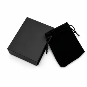 FAITHOPIA Gift Packaging Set for Jewelry & Small Accessories, Gift Box with Velvet Drawstring Pouch, Packaging Add-On Only, Not Sold Separately