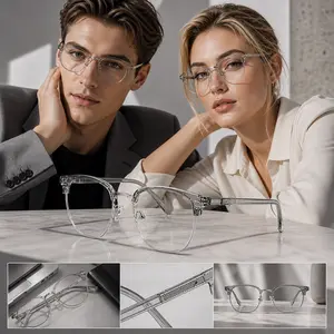 Anti Blue Light Glasses Reduce Eye Strain for Computer & Phone Use Comfortable Vision Protection