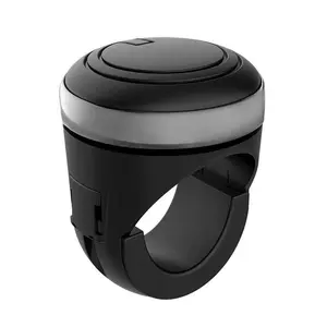 360° Universal Car Steering Wheel Spinner Knob, Metal Bearing, Precision Control, Anti-Slip Ergonomic Grip, Easy Installation, for Men Women