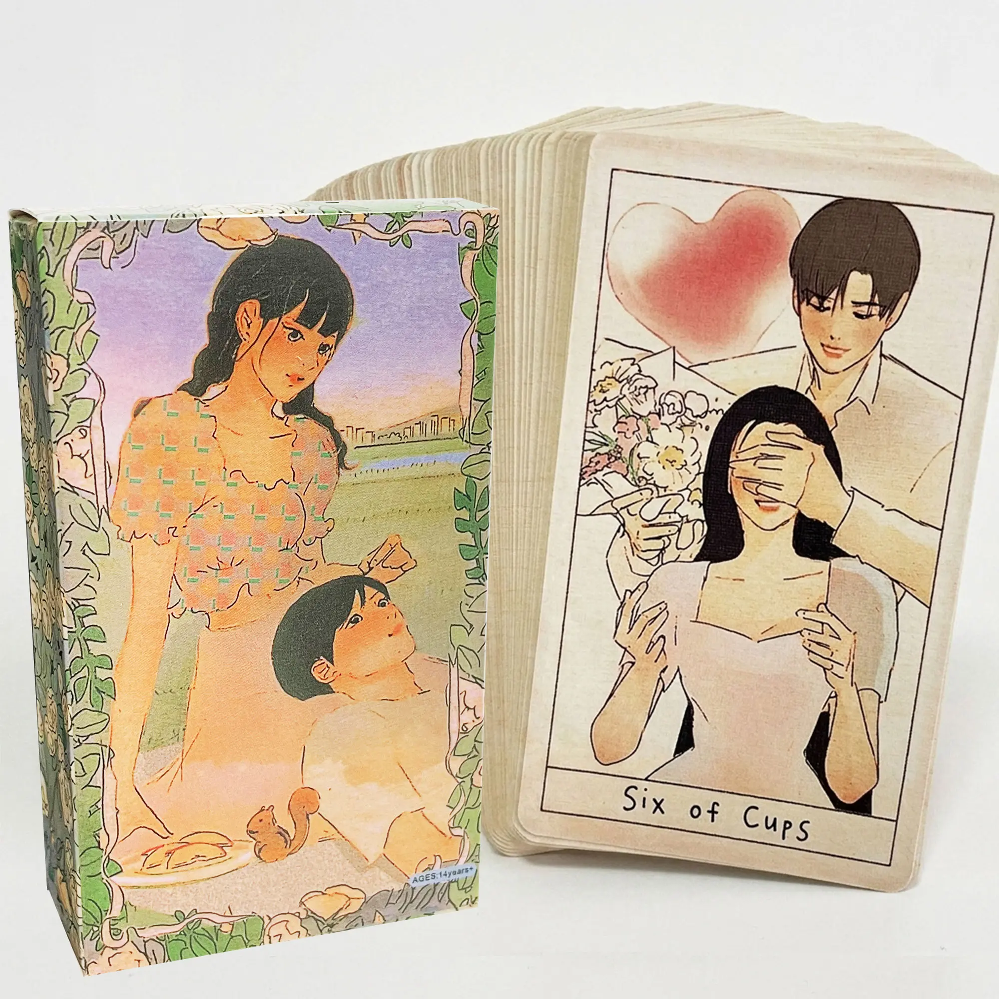 78-Card Love Story Dive to You Tarot & Oracle Deck for Love & Relationships (Toys & Hobbies, Card Games), Tarot Cards