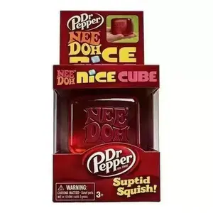 NeeDoh Nice Cube - Satisfying Cube Squeeze Toy - Soft Squeeze Toy in Assorted Colors - Fun for Ages 3 and Up Soft Squishy