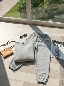 The Essential Crewneck Set Athletic Heather Grey