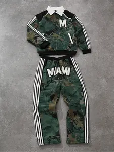 Men's Casual Hooded Sweatshirt Set, Loose-Fit Knitted Pullover & Drawstring Pants, Spring & Fall Fashion, Outdoor Sports, Daily Wear, streetwear tracksuit set, Sweatsuit Sets