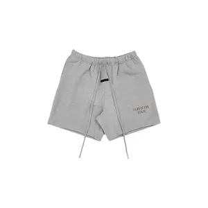 Mens Fleece Soccer Short "GREY" 160BT242001F
