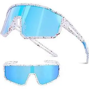 Kids Polarized Sunglasses Youth Baseball Sun Glasses for Boys Girl 8-12 Polarized Sports Cycling Shades UV400 Protection