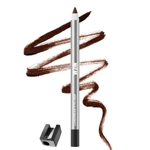 Longwear Gel Eyeliner with Sharpener – Waterproof & Smudge-Proof, Transfer-Resistant, Beginner Friendly for Tightline & Winged Look
