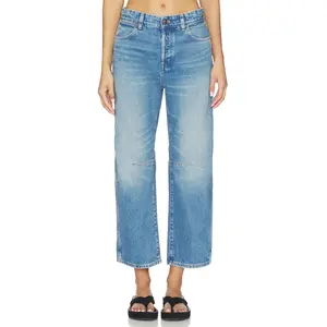 Madewell Darted Barrel Jeans in Retro Bright Wash