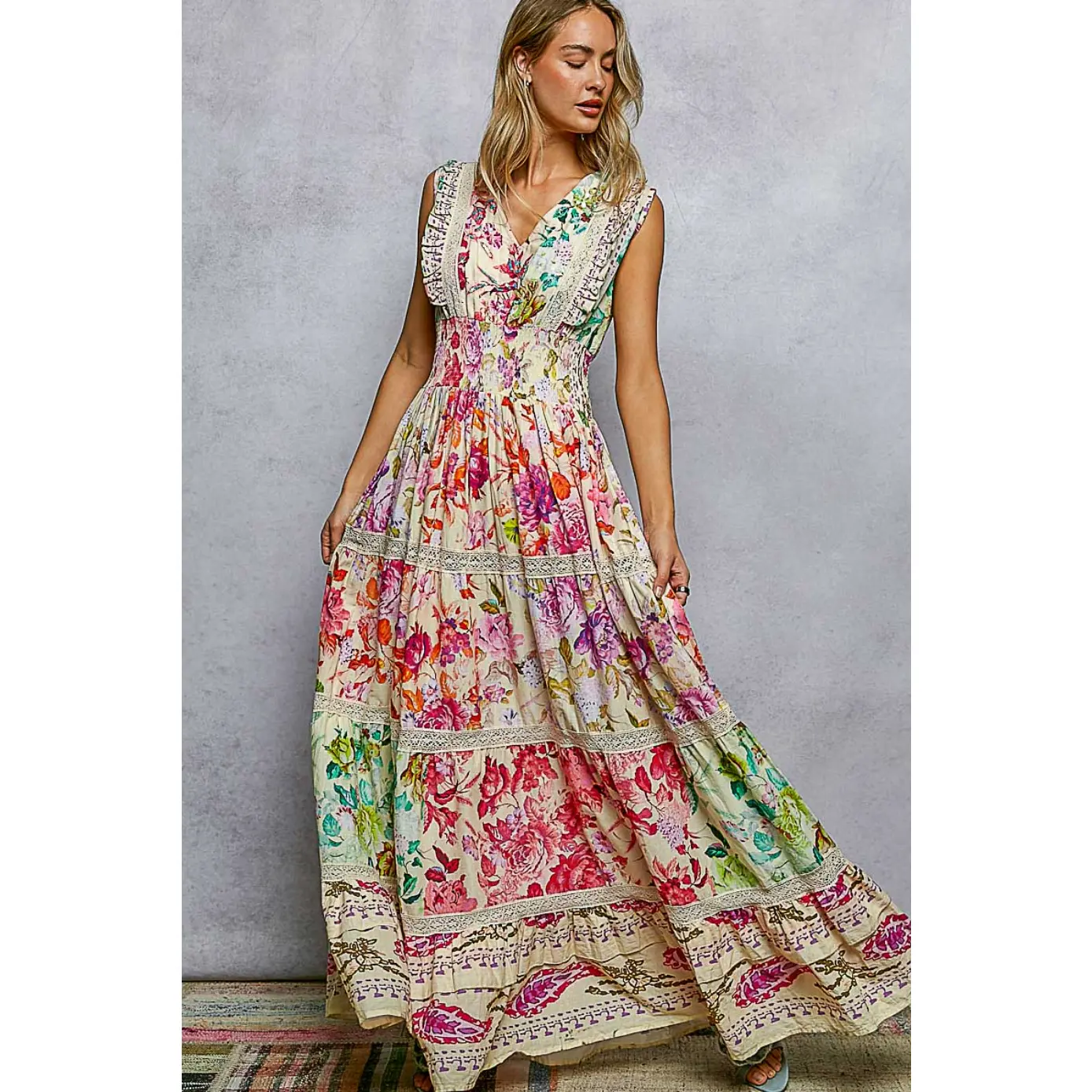 Paradise Floral Maxi Dress