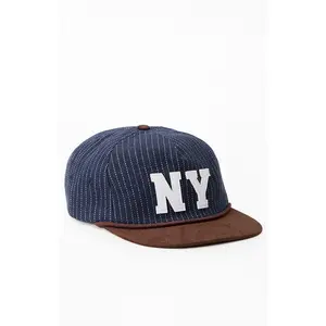 Pacsun Men's NY Pinstripe Golfer Dad Hat