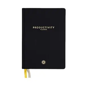 The Productivity Planner - Black, Manage Time Effectively, Achieve Goals Efficiently