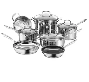 Cuisinart Professional Series 11-pc. Stainless Steel Cookware Set