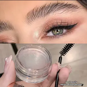 Long-Lasting Waterproof Eyebrow Gel, Sculpted Natural Look Brow Wax, Smudgeproof & Sweatproof Formula, Perfect for All-Day Wear, Eyebrow Makeup Products
