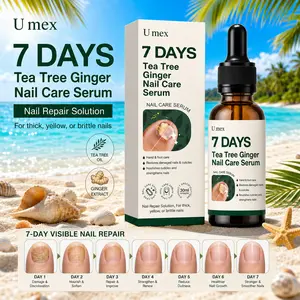 【Buy 1 get 1 free】Umex Nail Care Serum Extra Strength, Triple Action Formula for Thick, Discolored & Damaged-Looking Nails, Daily Toenail & Fingernail Care-A