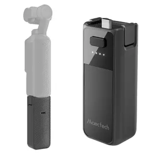 Maectech Fast Charging Battery Handle for Osmo Pocket 3 Accessories for Pocket 3 Battery Grips with Original Factory Battery Cells