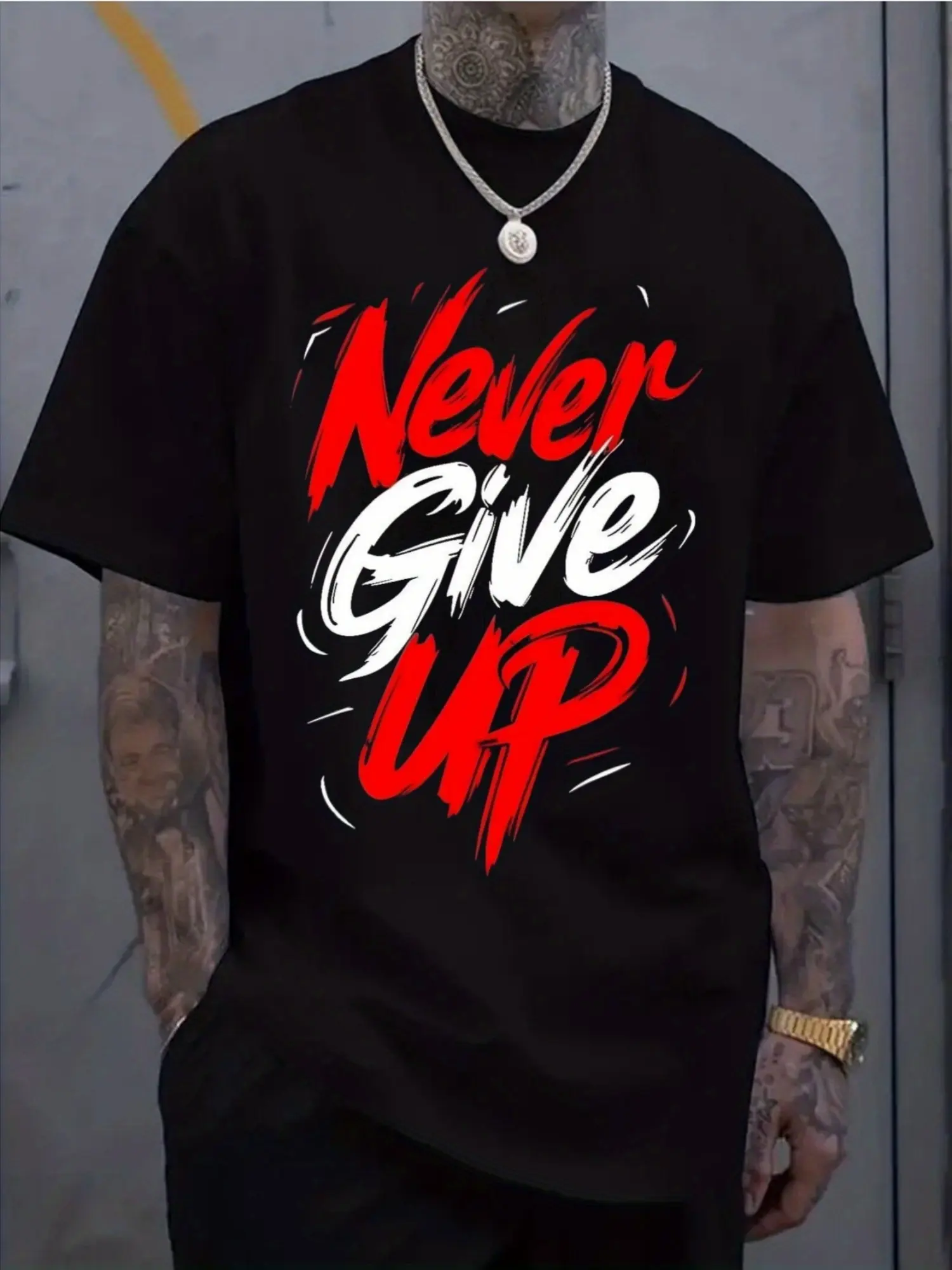 Men's Joker Print Crewneck, Shortsleeve with Soft 220g Fabric, Ideal for Daily Wear, Sizes Available up to 5XL including 2XL, Printed, Graphic, 4Xl, Round Neck, T-Shirt, Clothes, Cotton, Classic, Tops, Casual, Menswear, Black